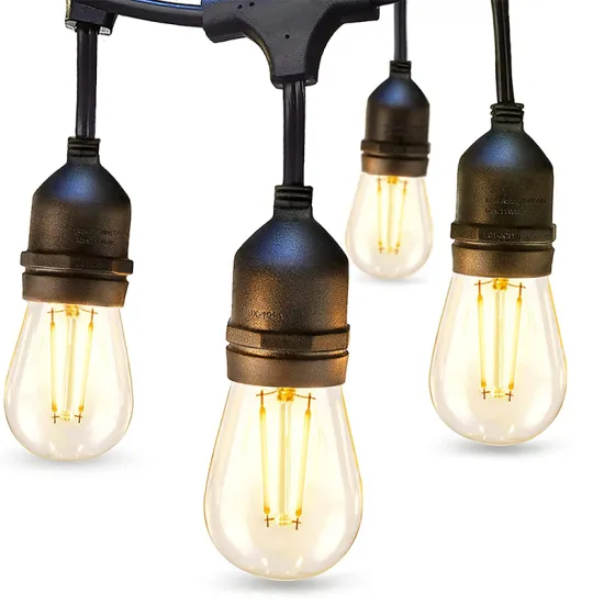 High Quality Cheap Price 48FT 15 Pieces S14 LED Bulbs Holiday Lighting Outdoor Waterproof Solar LED String Light" 

However, for better SEO and readability, you might consider shortening or restructuring it slightly:

"S14 LED Bulbs 48FT 15Pcs Holiday Lig