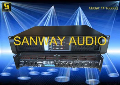 Pro 4 Channel Switch Power Amplifier Fp10000q , 2ohm Amplifier