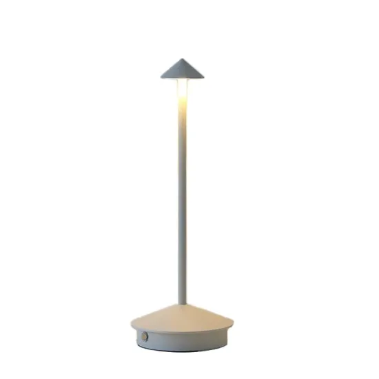 Senya-Pro Rechargeable Wireless Dimming Metal Desk Lamp for Bedroom and Restaurant