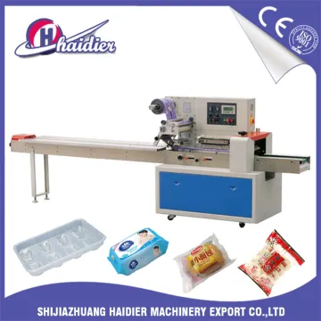 Automatic Horizontal Flow Pillow Multifunctional Biscuit Food Packing Machine