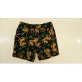 Polyester Beach Pants Tiger print beach shorts for boys Manufactory