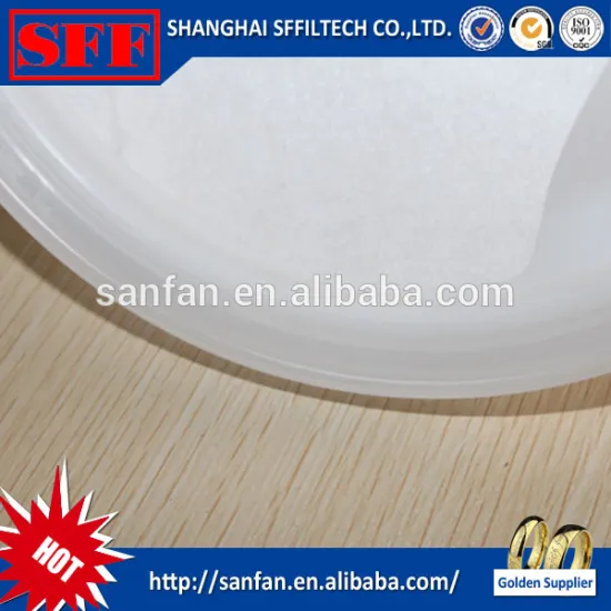Sffiltech industrial water filter bag for water treatment