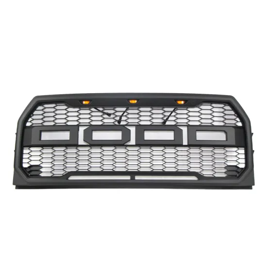 Factory Outlets Black Color Body Accessories Car Bumper Front Grille For Ford F150 Raptor 2015-2017
