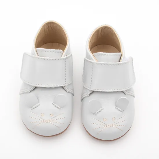 Letest Design Baby Casual Shoes Litter Mouse Toddler Leather Shoes