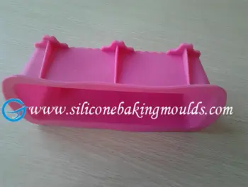 Non Stick Silicone Baking Moulds With Rectangular Loaf And Cake Mould