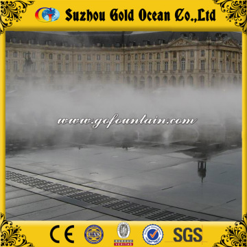Artificial Cold Fog Fountain Beside The Building