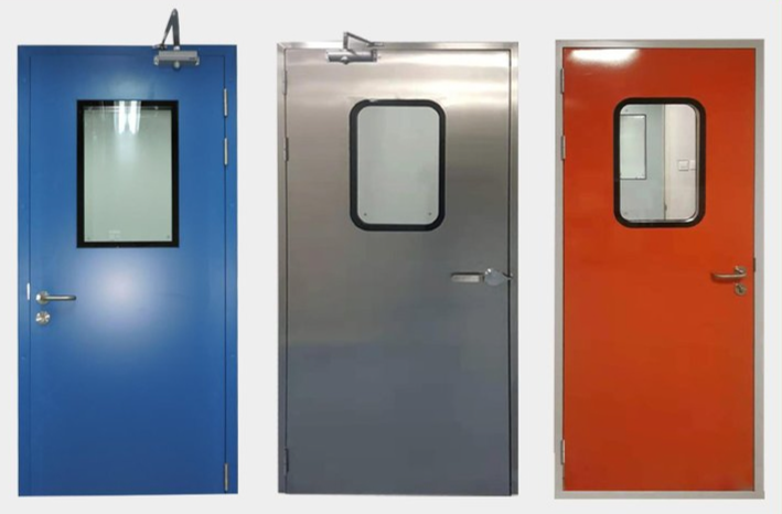 Anti-Collision Free-Swinging Door
