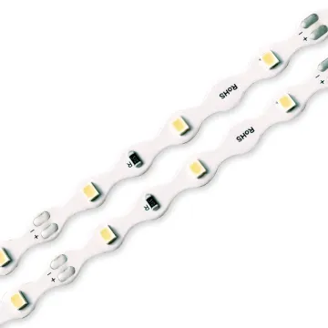 S Shape Flexible Light Strips 60/120/240 LEDs/m 2835 White LED Strip Lights for Decoration - Wholesale