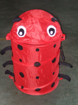 Lady beetles pop up hamper