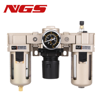 AC2000-02 1/4 AC4000-04 1/2 AC5000-10 Air Combination Pneumatic FRL Unit