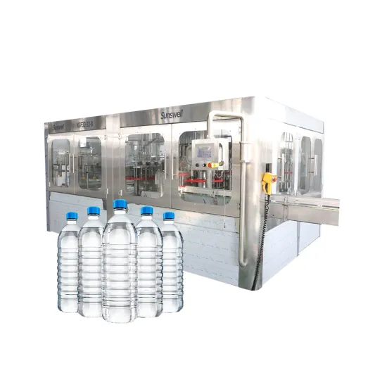 PET Bottle Automatic Water Rinsing-Filling-Capping 3-in-1