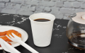 يمكن التخلص من القهوة القابلة للتصرف في قصب السكر باغاس لبنب القهوة 8oz 12oz 16oz مع غطاء