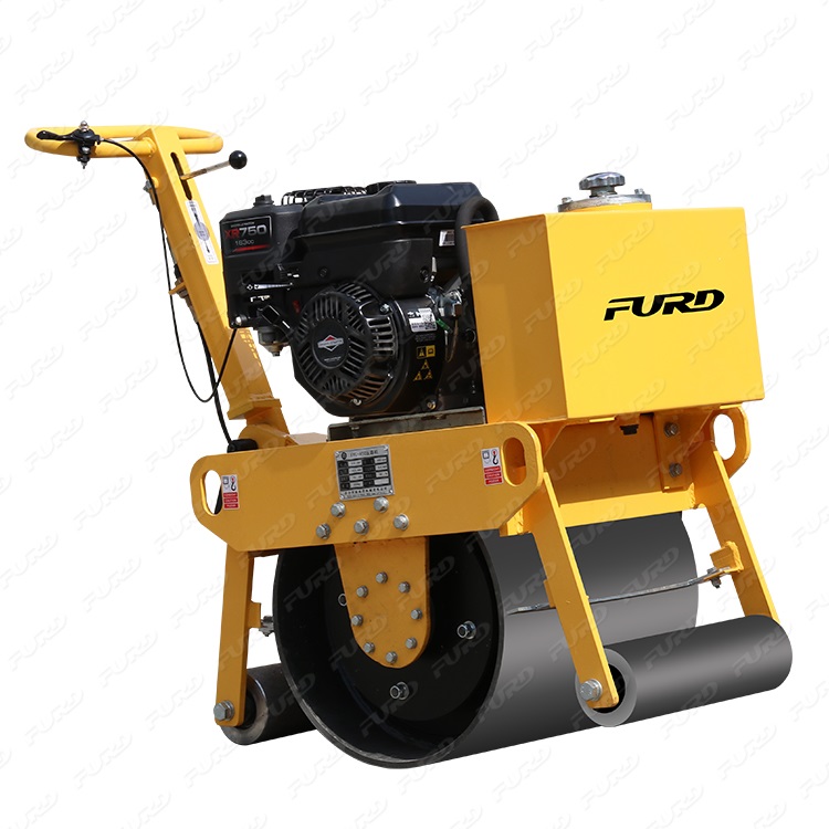 Surface Spray Road Roller Road Compactor Machine Single Drum Gasoline Engine