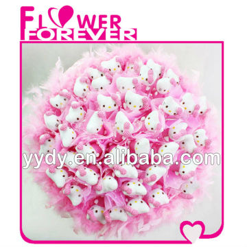 Large Kitty Bouquet Wedding Anniversary Gifts