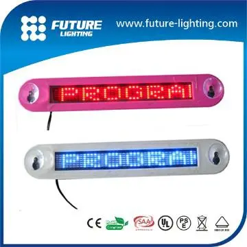 scrolling led car sign 12 volt moving message scrolling led car sign