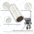 Tubo recto de 300-600 ajustable de 5 pulgadas