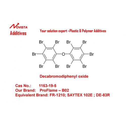 FR1210 1163-19-5 óxido de decabromodiphenilo DBDPO