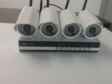 P2p 720p Wifi Nvr Kits Four Wifi Cameras Support Mobile Viewing