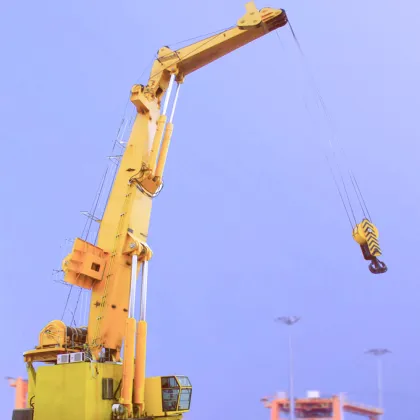 100T10M Knuckle Boom Marine MacGregor Crane