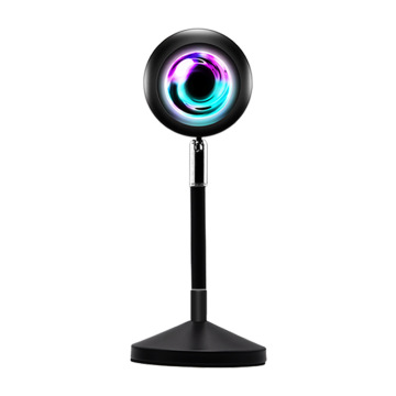 Lampe de photographie intelligente: 4 modes Contrôle de l'application RVB 16 couleurs Halo Lumière pour le salon et la chambre
