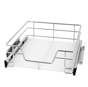 Sliding Cabinet Organizer: Efficient Kitchen Storage and Pull-out Baskets Solution
