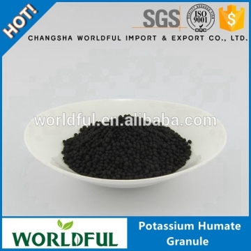 Worldful Humate Sell Agrochemicals And Fertilizers 50% Potassium Humate Granule Humic Acid From