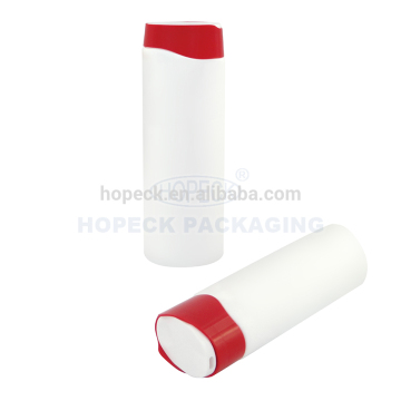 Square shape plastic toner bottle with flip top cap