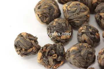 New Spring Yunnan Black Dragon Pearl Black Tea