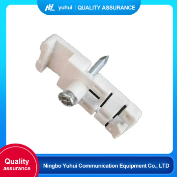 কংক্রিট পেরেক সঙ্গে অপটিক্যাল ফাইবার তারের clamps