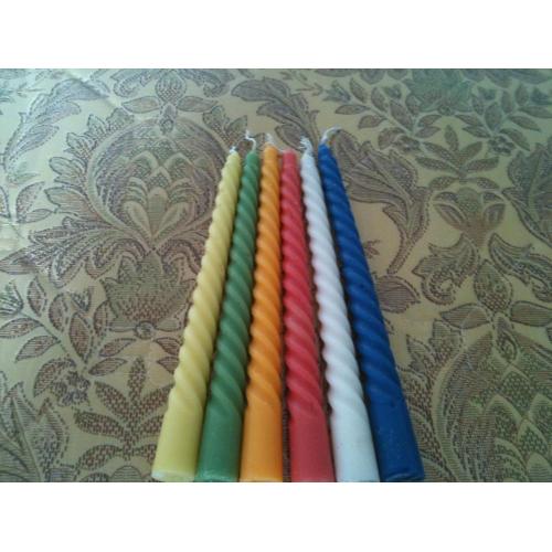 Cheap Blue Box 8" Novelty Sprial Candle