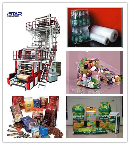 multi layers co extrusion blown film machine