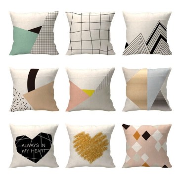 Pillow pattern custom printing cushion cover waterproof,