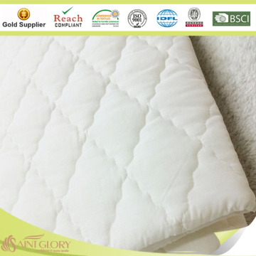 Quilted cotton mattress cover