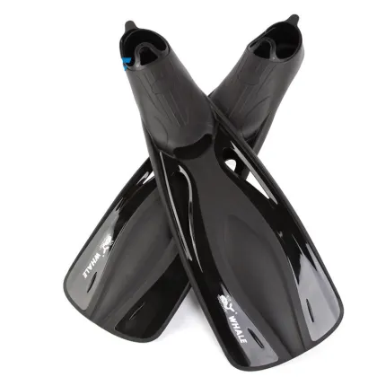 Professional China Factory Supply TPR Rubber Shark Swimming Fins for Training and Diving