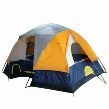 6-person camping tent, measures 360 x 280 x 188cm
