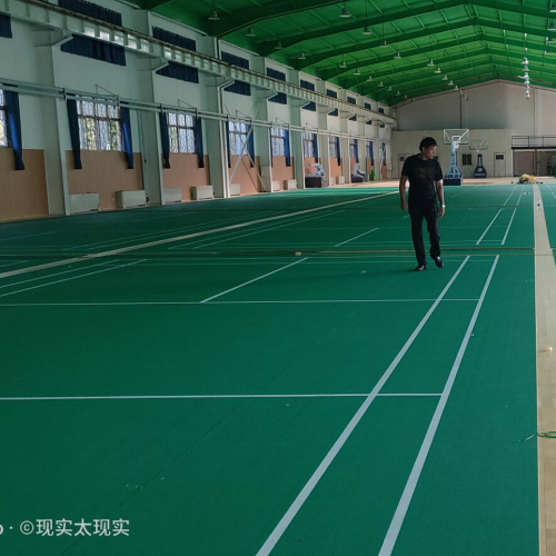 piso de bádminton/piso de PVC para la corte de bádminton con BWF