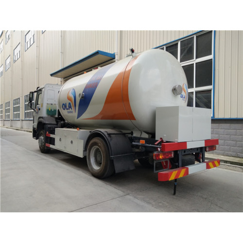 8ton 4x2 LPG Tanker Truck with Pump