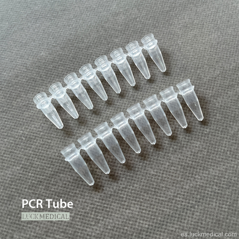 Tiras de tubo de PCR 0.2 ml 0.1 ml