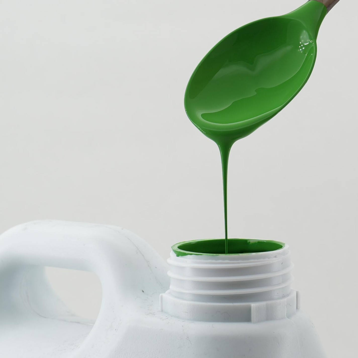 green concrete floor paint