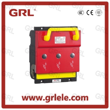 HR6 160A fuse switch disconnectors with NH fuses links