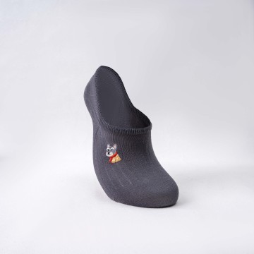Silicone Anti-slip Embroidered Socks