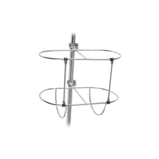 Marine Grade Double Basket Stainless Steel Fender Holder