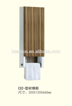 Mordern aluminium bathroom side cabinet