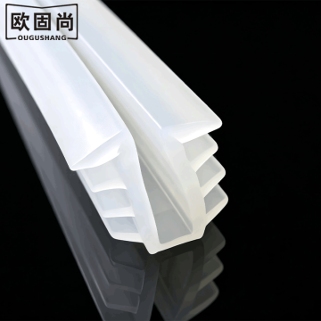 Silicone Glazing Strip Seal for 4mm Glass Door Panel