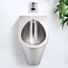 Rückwand aus rostfreiem Stahl hunger Urinal