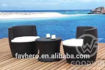 GW3023 Garden furniture rattan vase style garden set