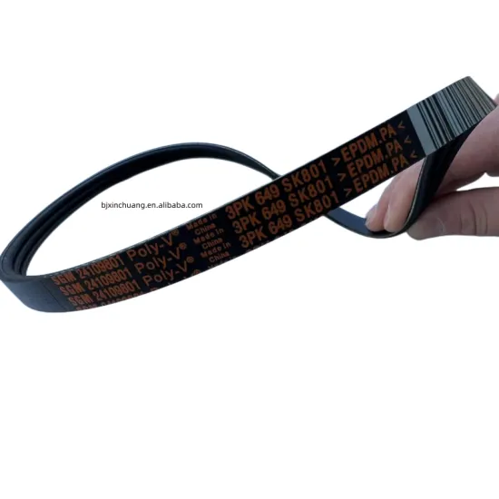 Chevrolet Tracker 1.0 Auto Parts Accessory Drive Auxiliary Belt 3PK649 OEM24109801