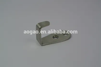 cheap stainless steel toilet cubicle j coat hook