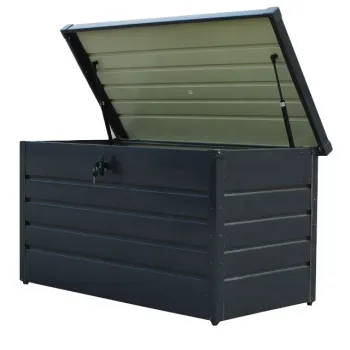 Waterproof Garden Tool Storage Box with Cushion Storage