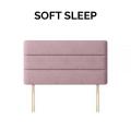 20/24 Inch Height Plush Velvet Headboard